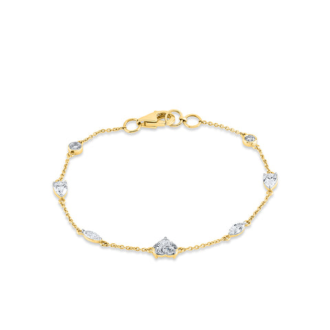 Dainty diamond  bracelet