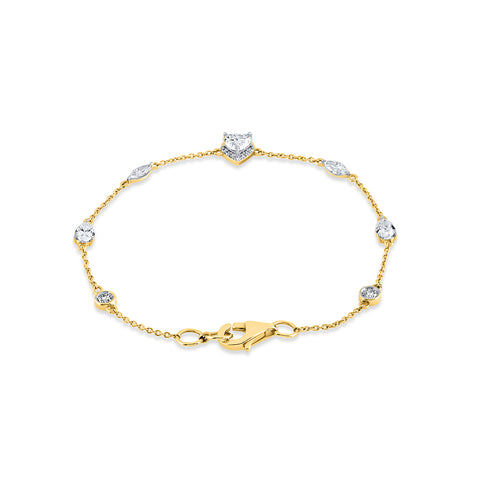 Dainty diamond  bracelet