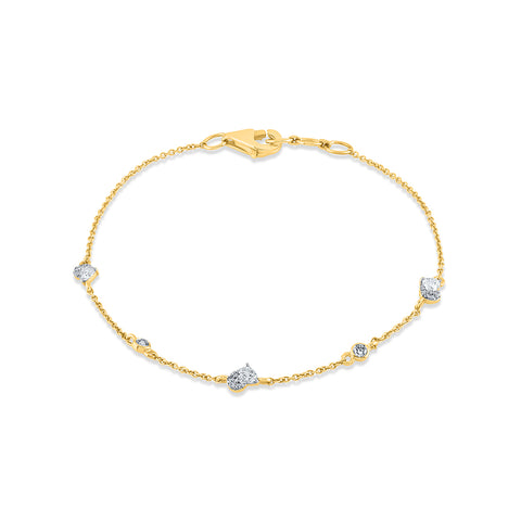 Dainty   diamond bracelet