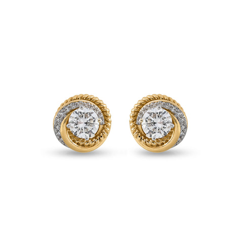 Diamond earrings