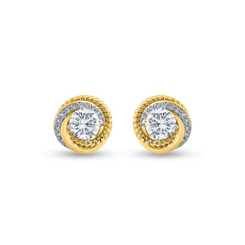 Diamond earrings