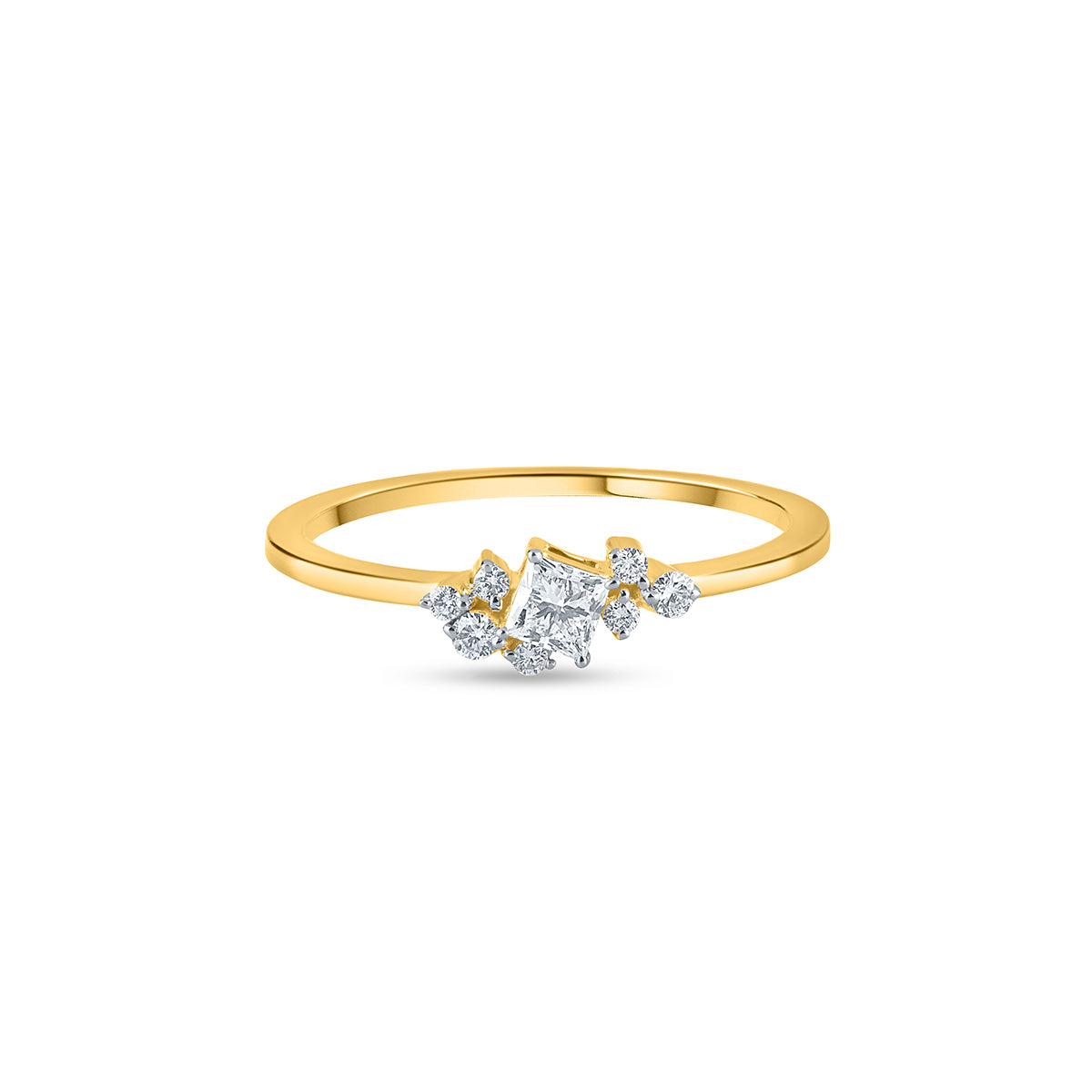 "Purecarat cluster ring design. The Devin Ring from Purecarat. Explore Purecarat's unique diamond jewelry."