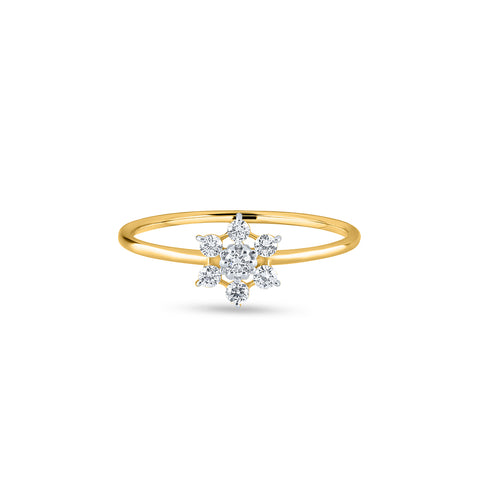 Daisy Diamond Ring