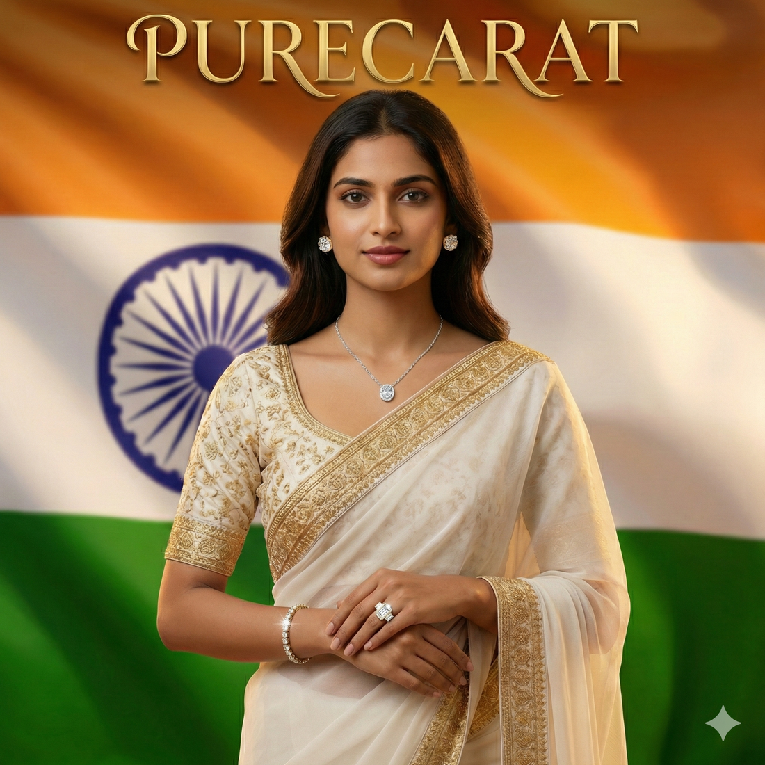 Celebrate Republic Day with elegant diamond jewellery from PureCarat