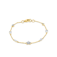 Dainty diamond  bracelet