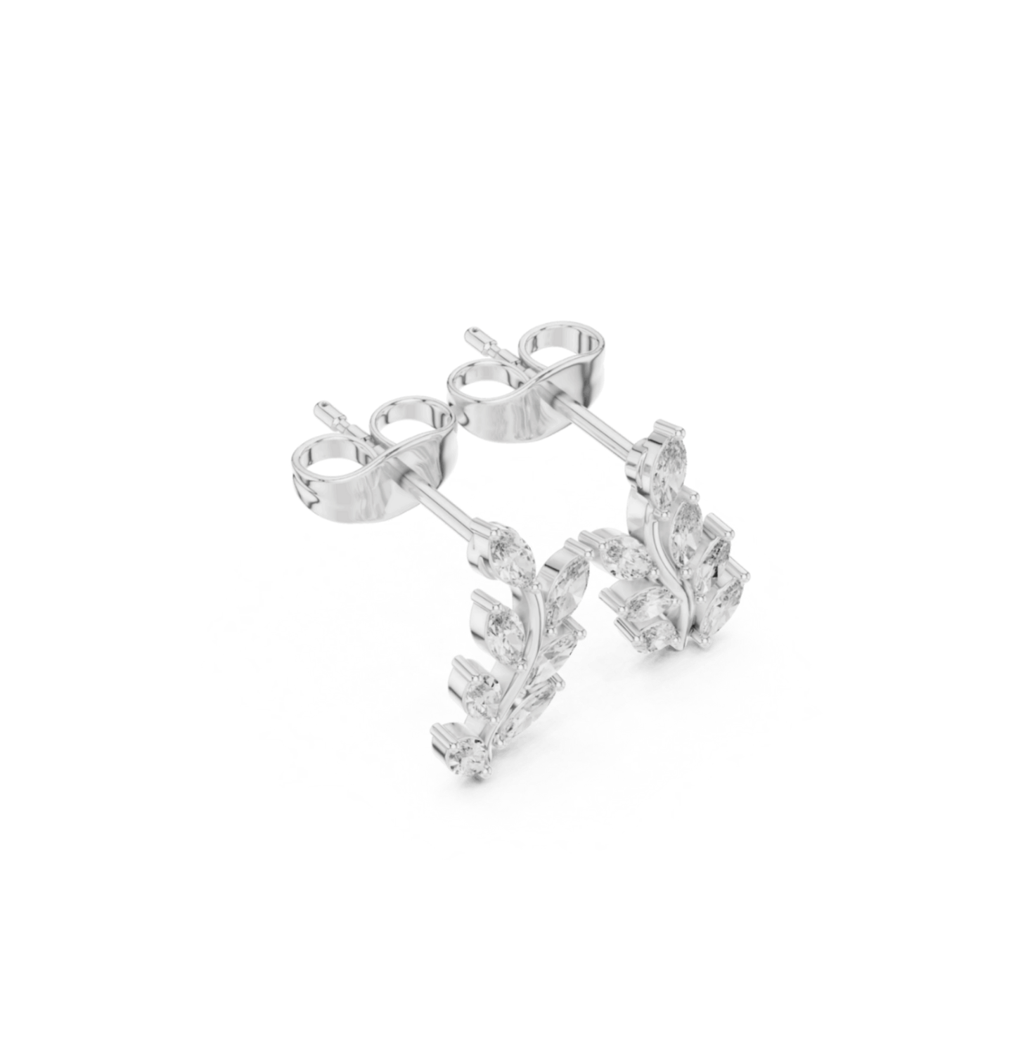 MRQ Cut Diamond Yellow Gold 14 K Earring For Wommen |pure carat