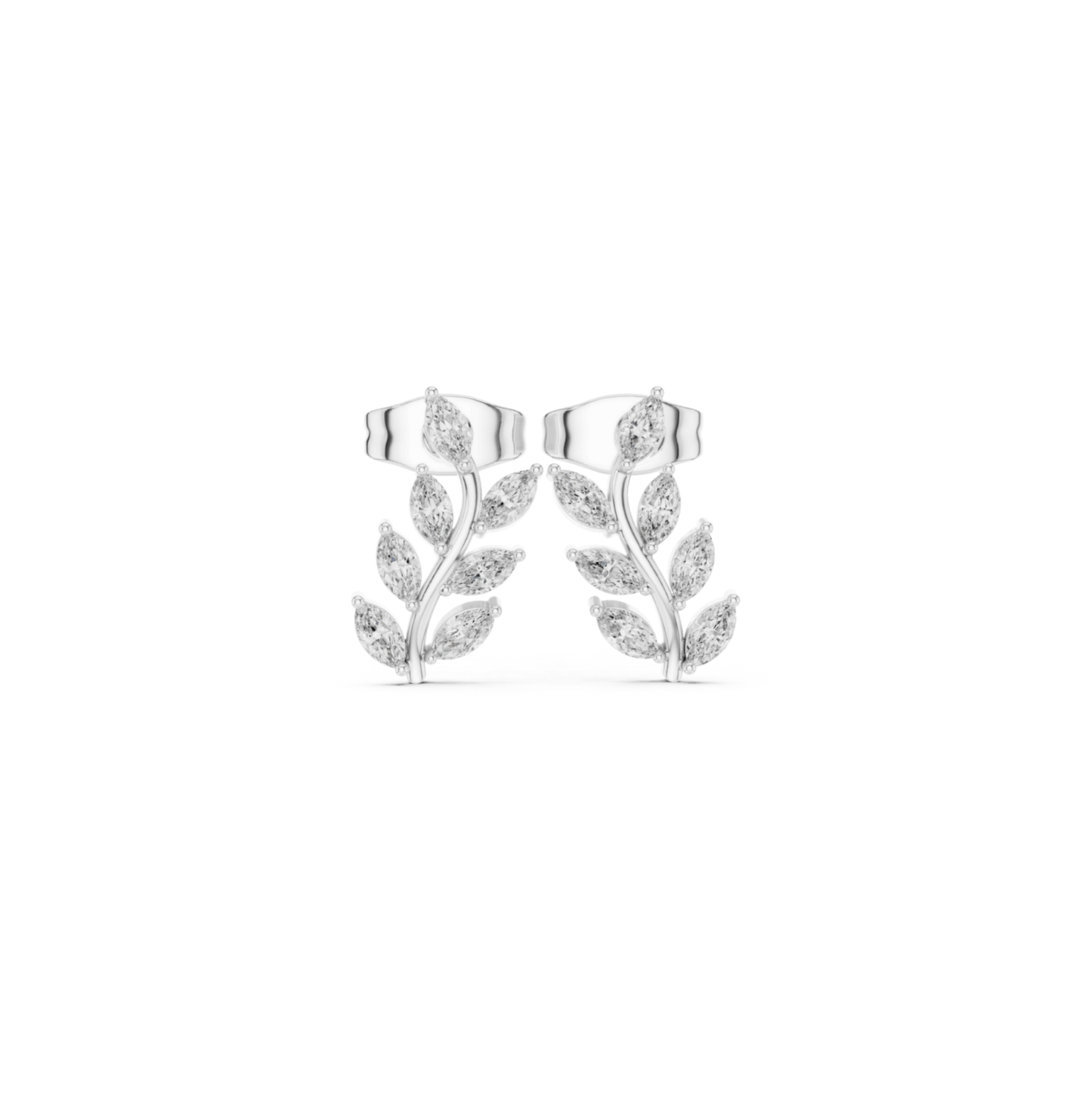 MRQ Cut Diamond Yellow Gold 14 K Earring For Wommen |pure carat
