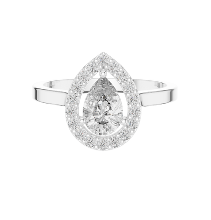 Prs/Round  Cut Dimound Ring 14 K Gold Ring For Wommen - pure carat