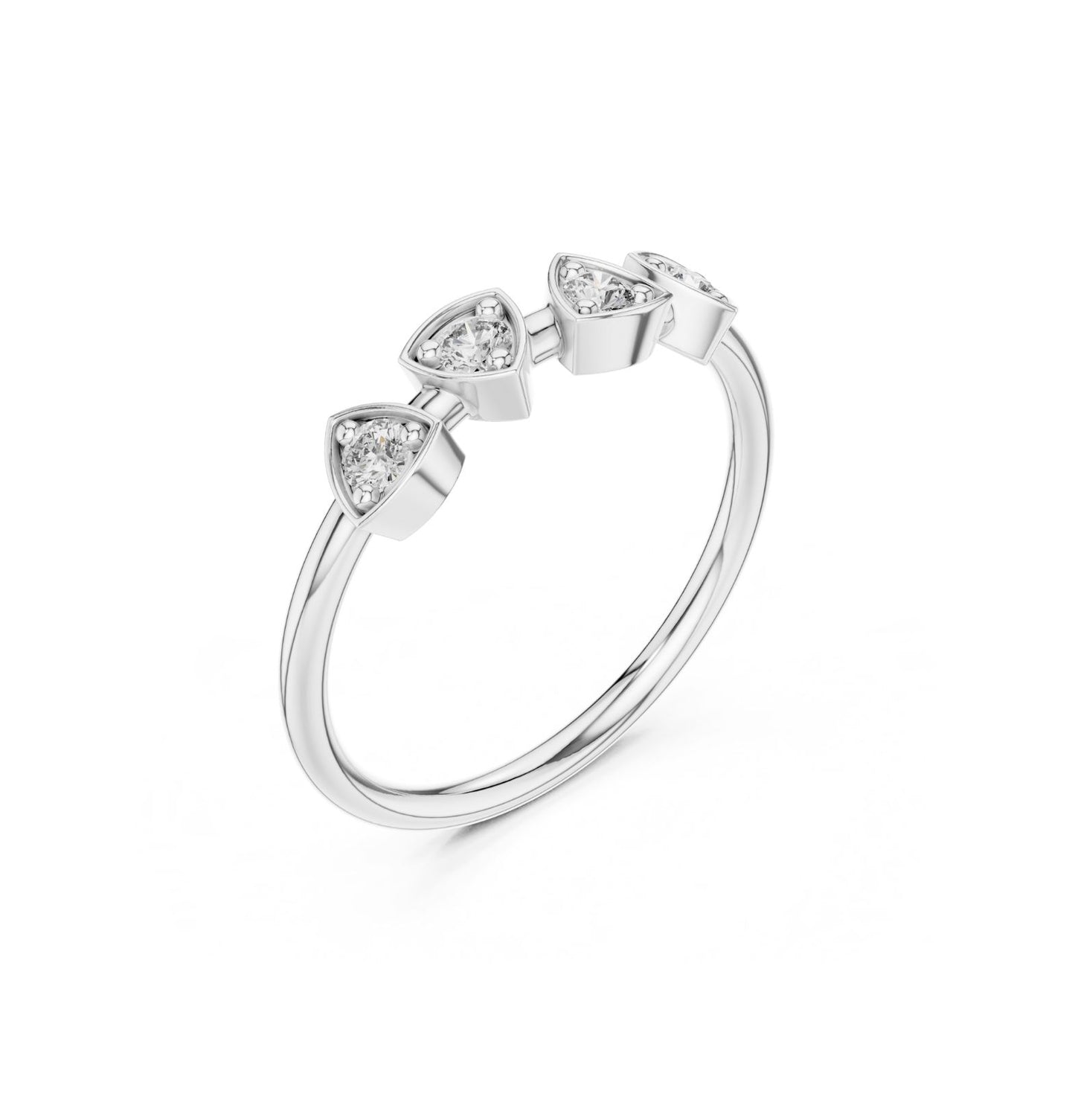 Round Cut Diamond Yellow Gold 14 K Ring For Wommen |pure carat