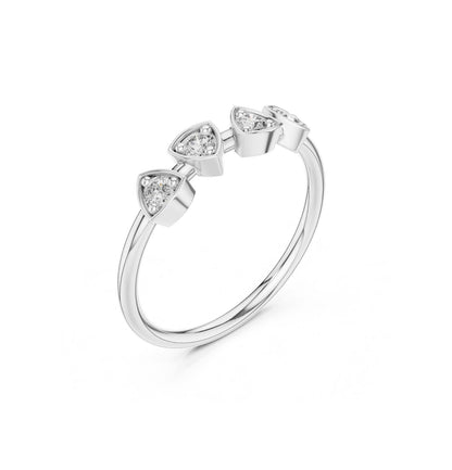 Round Cut Diamond Yellow Gold 14 K Ring For Wommen |pure carat
