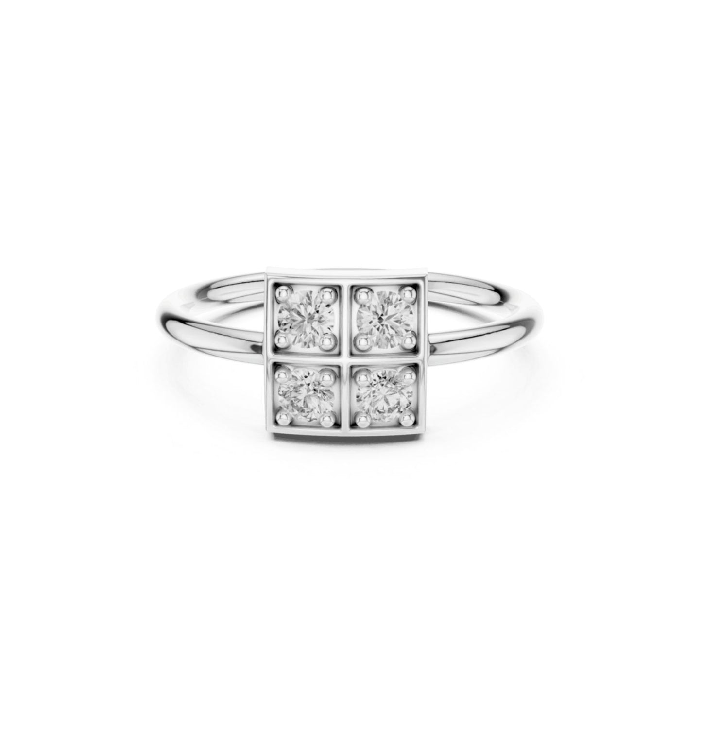 Round Cut Diamond Yellow Gold 14 K Ring For Wommen |pure carat