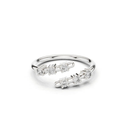 Round Cut Diamond Yellow Gold 14 K Ring For Wommen |pure carat