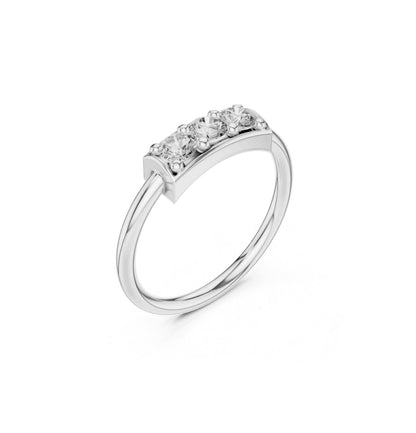 Round Cut Diamond Yellow Gold 14 K Ring For Wommen |pure carat