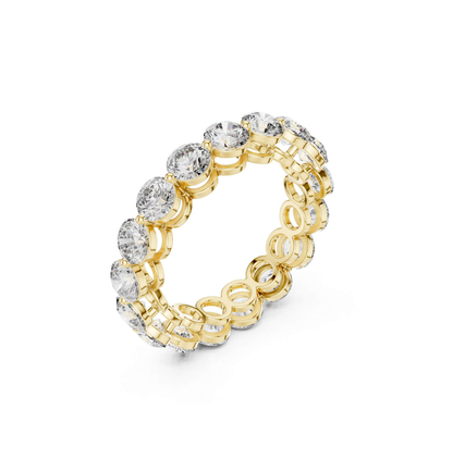 Round Cut Diamond Yellow Gold 14 K Ring For Wommen |pure carat