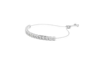 Women’s Party Wear Bracelet in 14K Yellow Gold with Round Lab-Grown Diamonds - Pure Carat