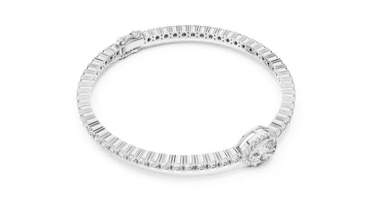 14K Rose Gold Bracelet with Round Lab-Grown Diamonds for Women - Pure Carat