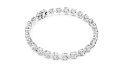 14k Yellow Gold Round Lab-Grown Diamond Office Wear Bracelet for Women | Pure Carat