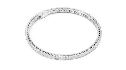 14k Yellow Gold Oval Lab-Grown Diamond Office Wear Bracelet for Women | Pure Carat