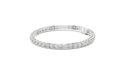 14k Yellow Gold Heart/Emerald/Oval/Pear Lab-Grown Diamond Party Wear Bracelet | Pure Carat