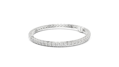 18k Yellow Gold Pear/Round Lab-Grown Diamond Engagement Bracelet for Women | Pure Carat