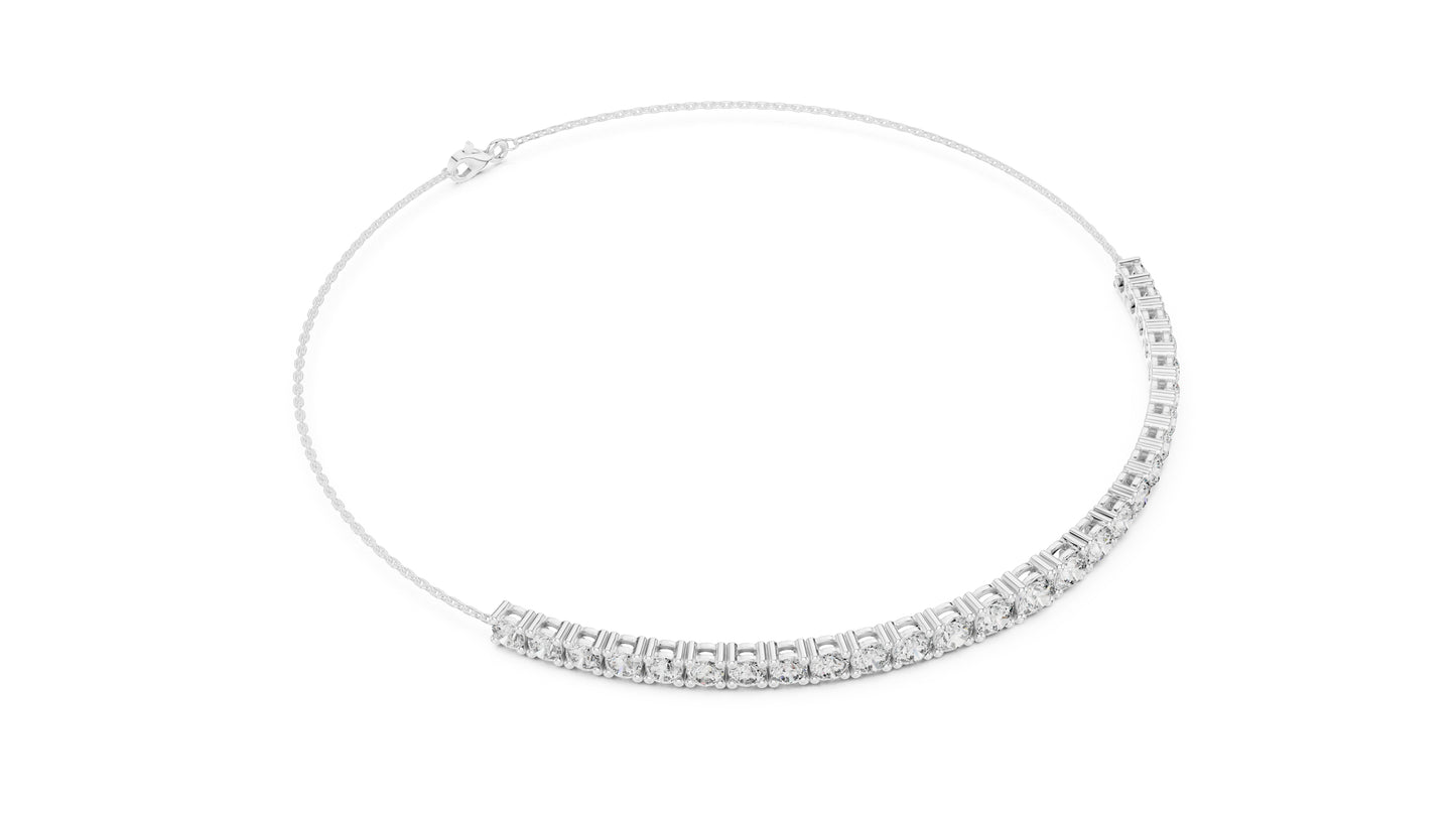 14K Yellow Gold Round Cut Lab-Grown Diamond Bracelet for Women – Pure Carat