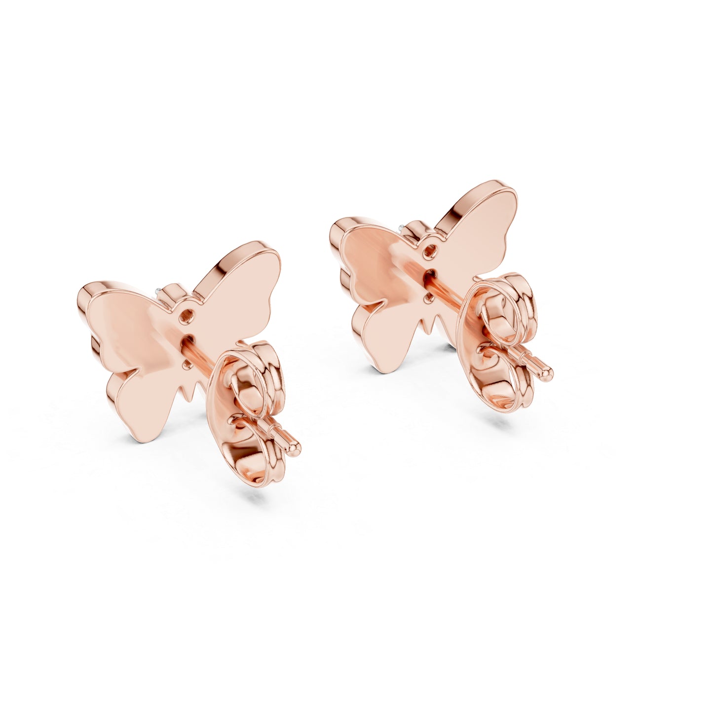 14K Yellow Gold Round Lab-Grown Diamond Earrings for Women | Party Wear | Pure Carat