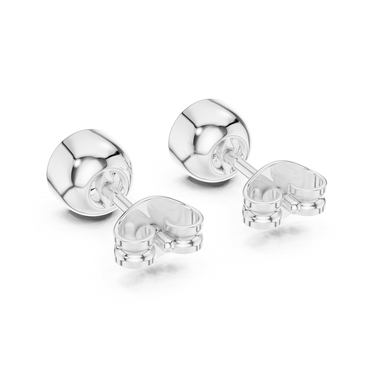 18K Yellow Gold Round Lab-Grown Diamond Drop Earrings for Women | Everyday Wear | Pure Carat