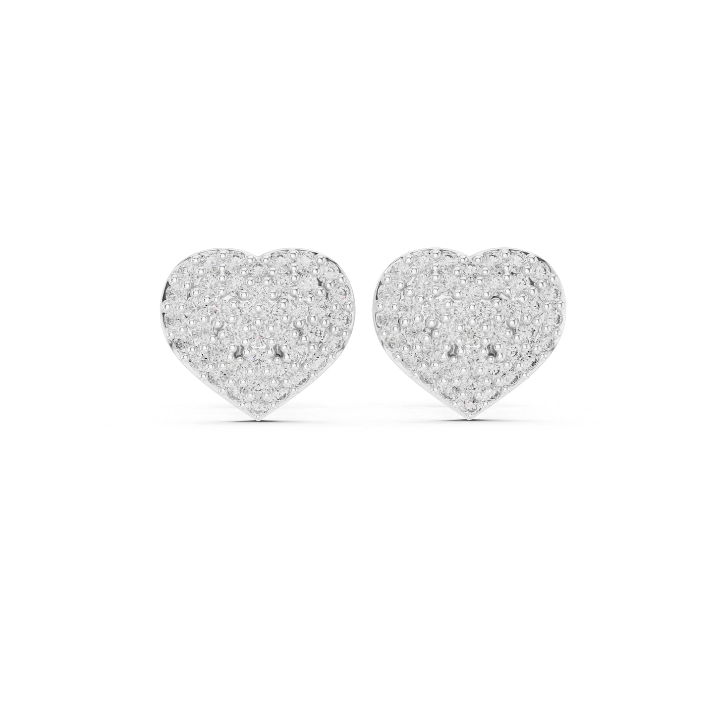 14K Yellow Gold Round Lab-Grown Diamond Everyday Wear Earrings for Women | Pure Carat