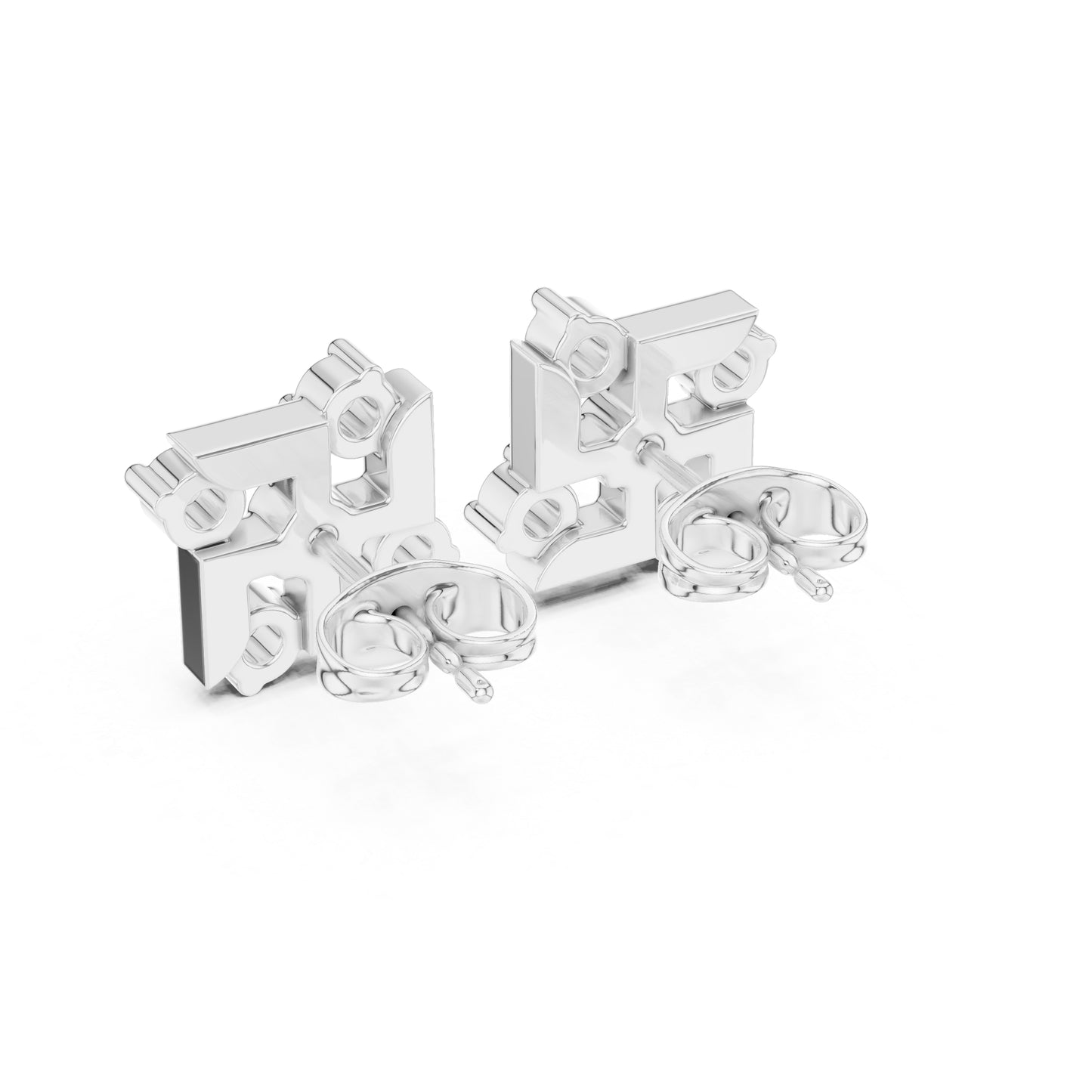 18K Yellow Gold Round Lab-Grown Diamond Engagement Earrings for Women | Pure Carat