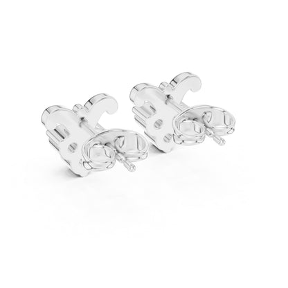 14K Rose Gold Round Lab-Grown Diamond Everyday Wear Earrings for Women | Pure Carat