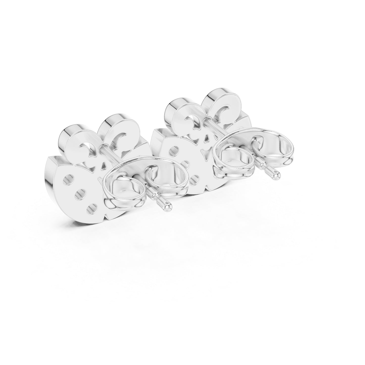 14K Yellow Gold Round Lab-Grown Diamond Everyday Wear Earrings for Women | Pure Carat