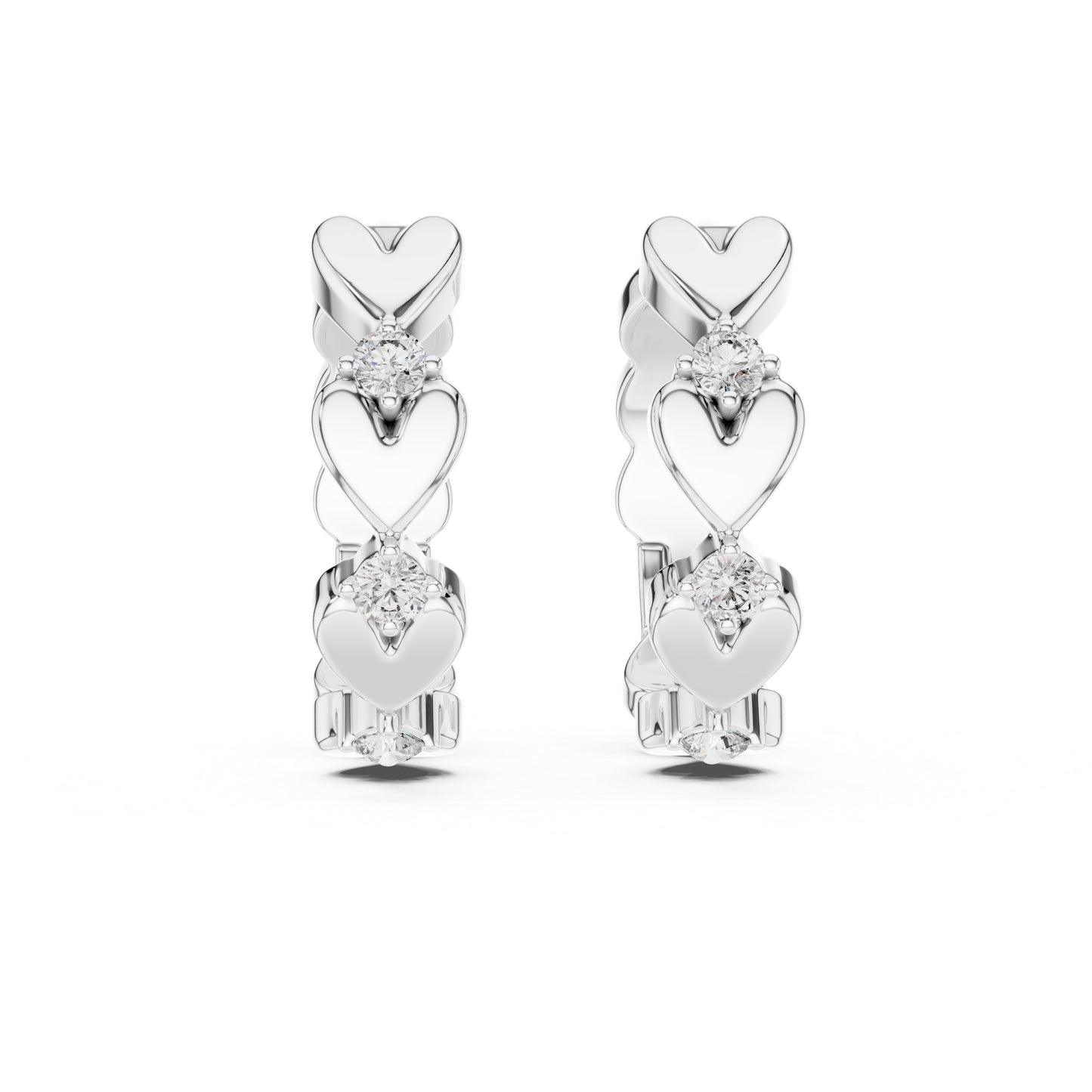 Elegant Round Lab-Grown Diamond Earrings | 14K Yellow Gold | Party Wear | Pure Carat