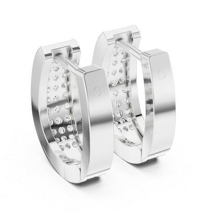 14K Yellow Gold Bridal Drop Earrings with Round Lab-Grown Diamonds - Pure Carat