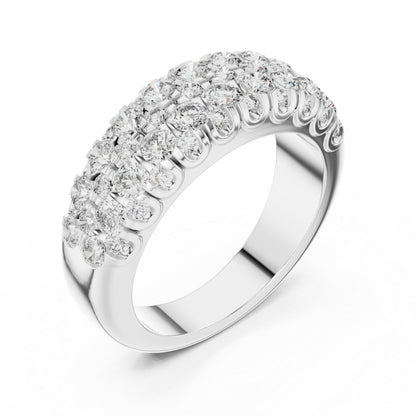 14K Yellow Gold Round Lab-Grown Diamond Ring for Women | Anniversary Gift | Pure Carat