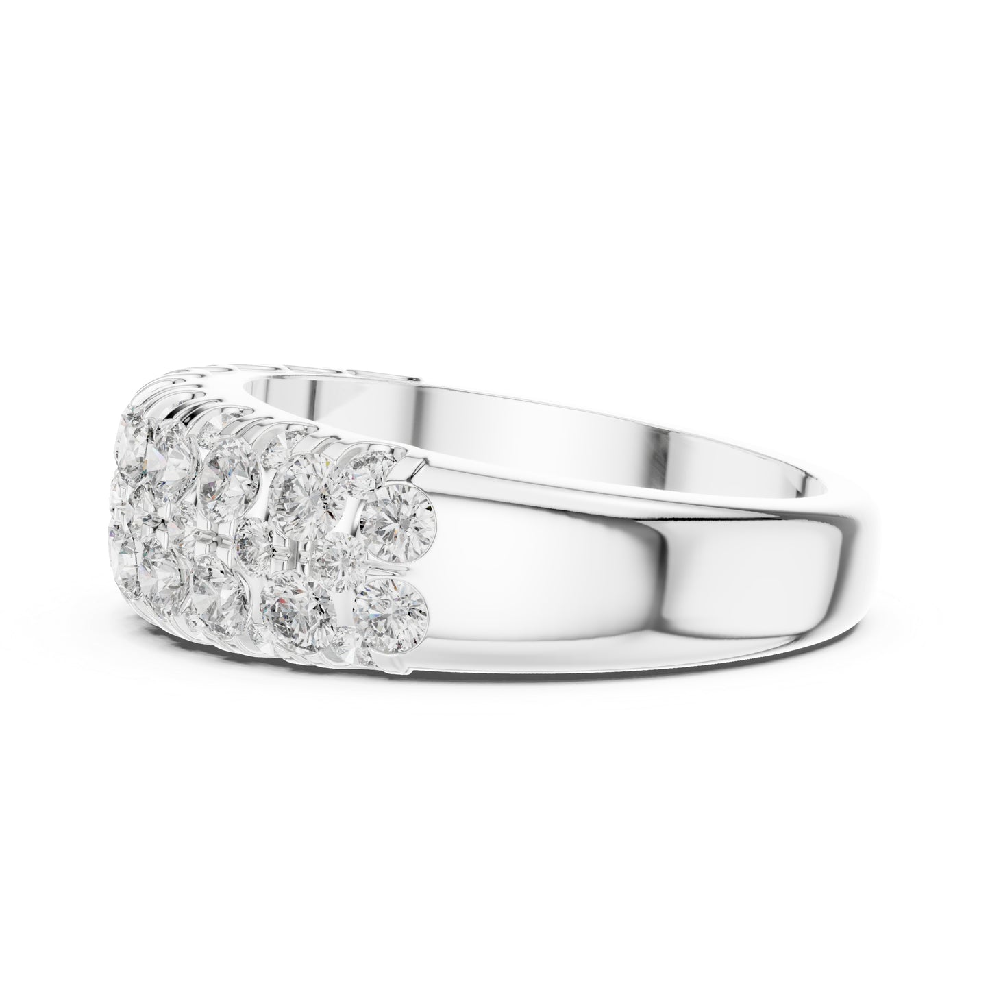 14K Yellow Gold Round Lab-Grown Diamond Ring for Women | Anniversary Gift | Pure Carat