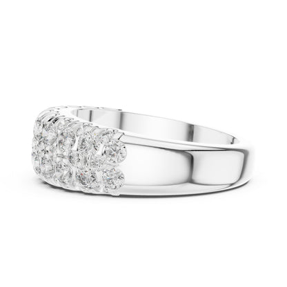 14K Yellow Gold Round Lab-Grown Diamond Ring for Women | Anniversary Gift | Pure Carat
