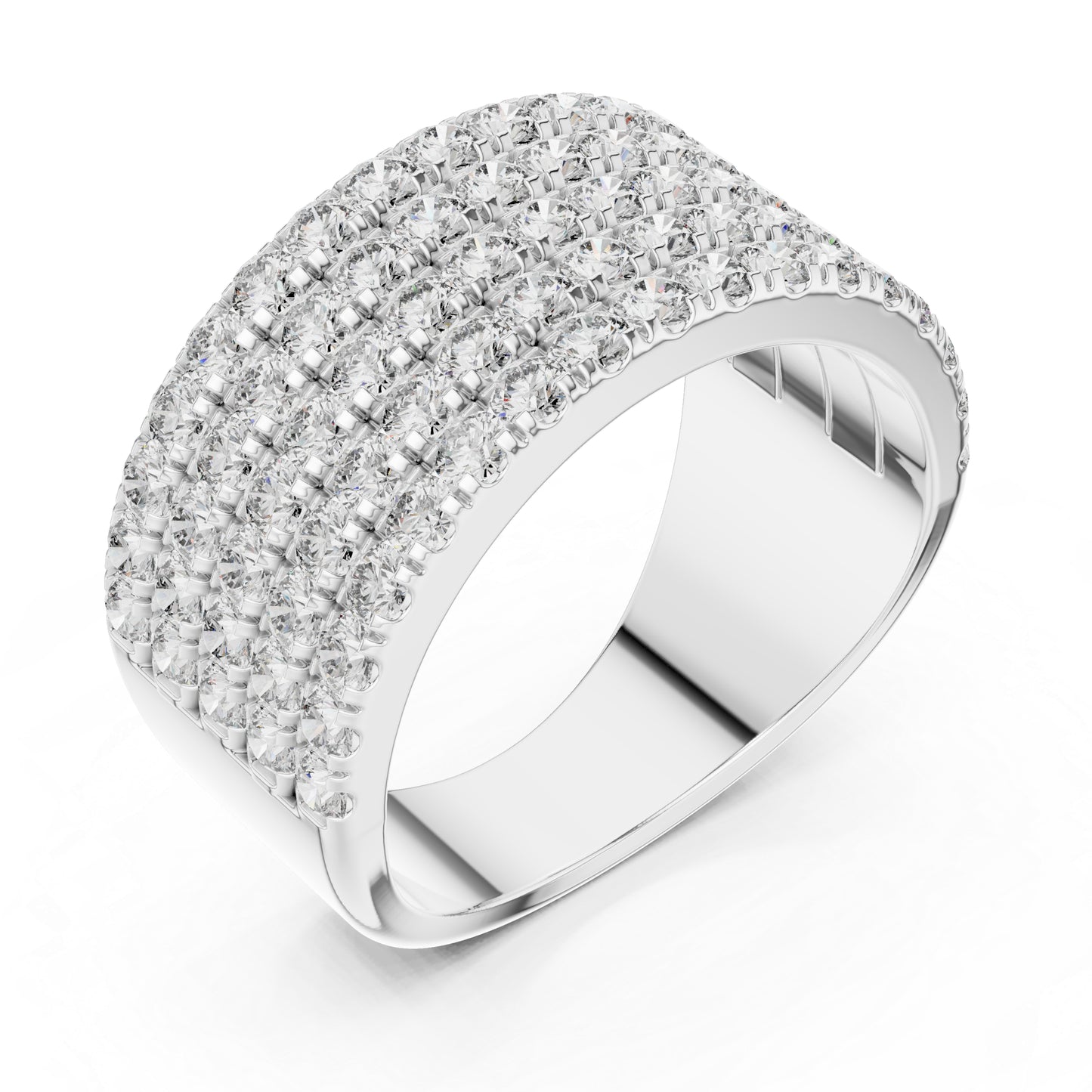 Pure Carat 14K Rose Gold Round Cut Lab-Grown Diamond Solitaire Ring for Women – Daily Wear