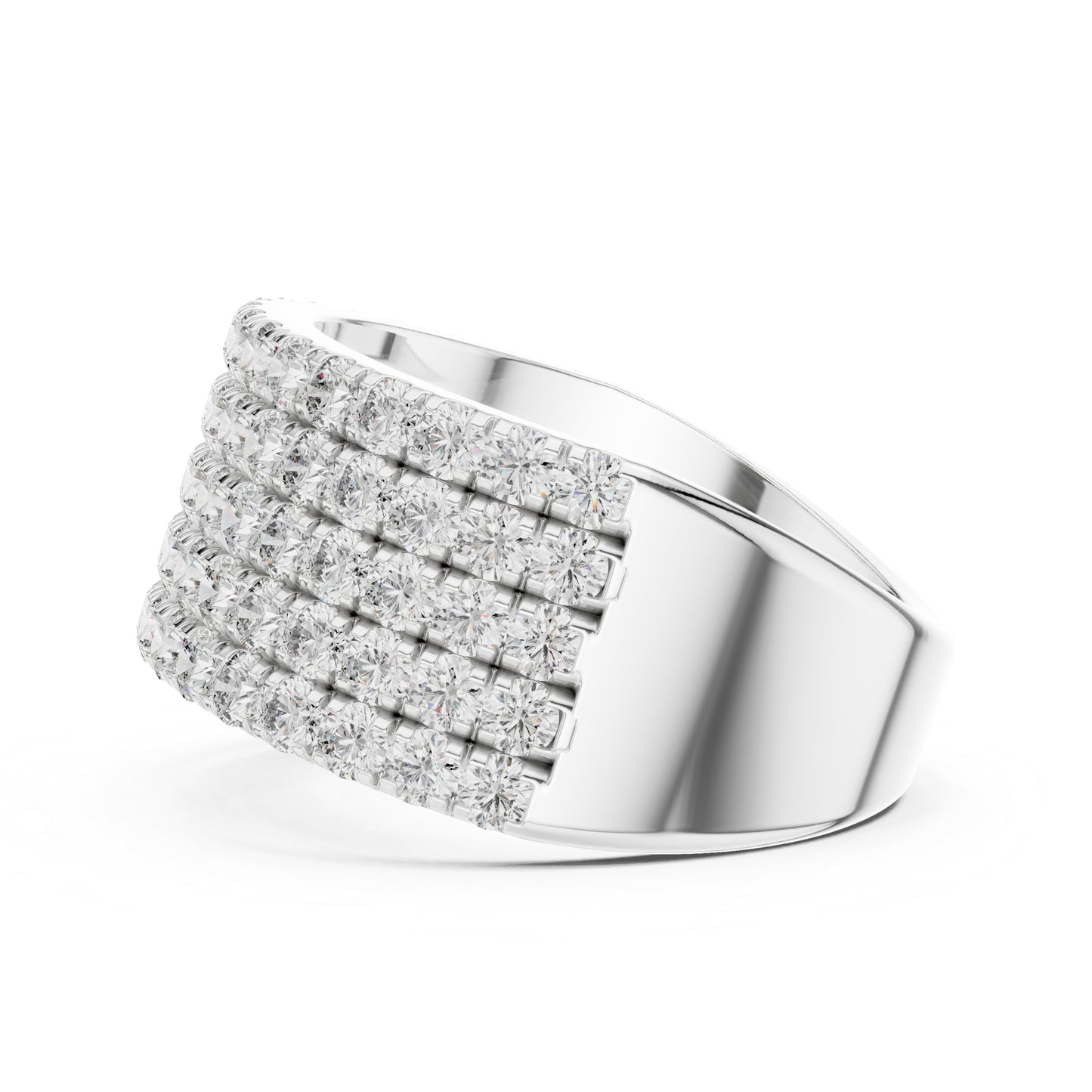 Pure Carat 14K Rose Gold Round Cut Lab-Grown Diamond Solitaire Ring for Women – Daily Wear