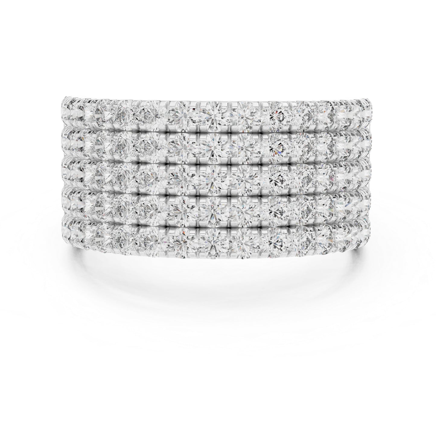 Pure Carat 14K Rose Gold Round Cut Lab-Grown Diamond Solitaire Ring for Women – Daily Wear