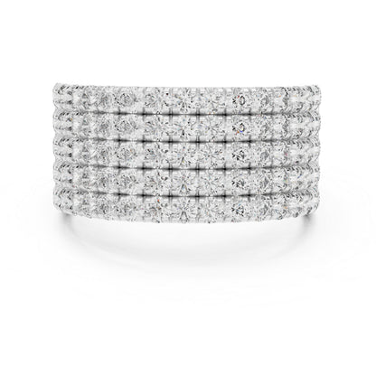 Pure Carat 14K Rose Gold Round Cut Lab-Grown Diamond Solitaire Ring for Women – Daily Wear