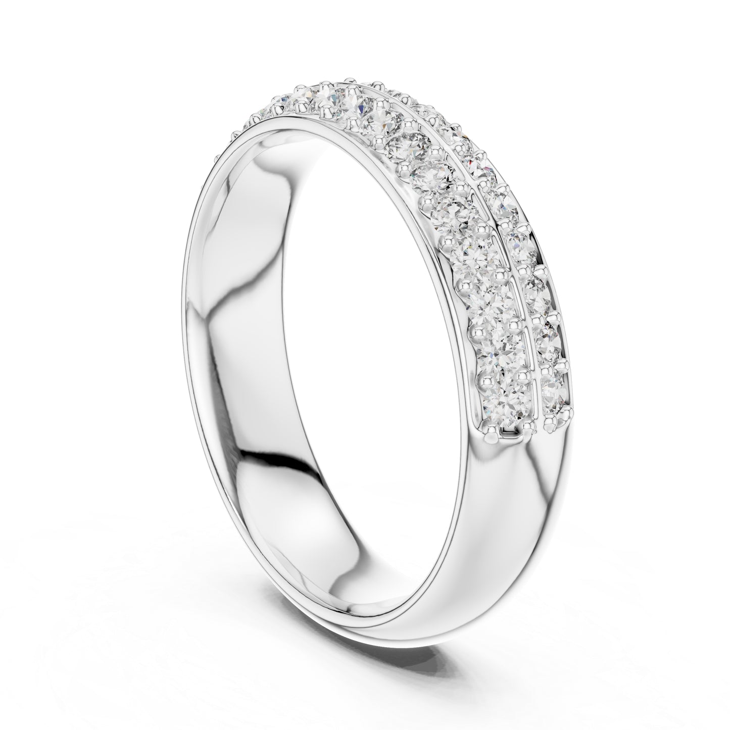 18K Yellow Gold Round Lab-Grown Diamond Ring for Women | Anniversary Gift | Pure Carat