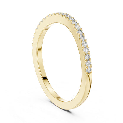14K White Gold Round Lab-Grown Diamond Drop Ring for Women | Party Wear | Pure Carat