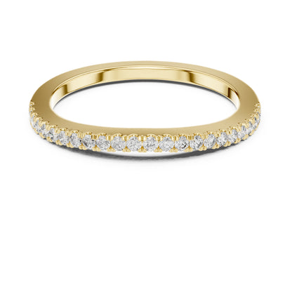 14K White Gold Round Lab-Grown Diamond Drop Ring for Women | Party Wear | Pure Carat