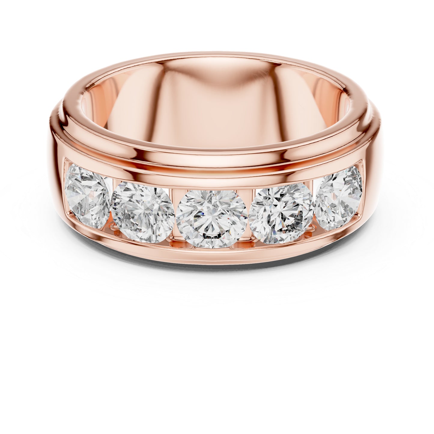 18K White Gold Round Lab-Grown Diamond Ring for Women | Everyday Wear | Pure Carat