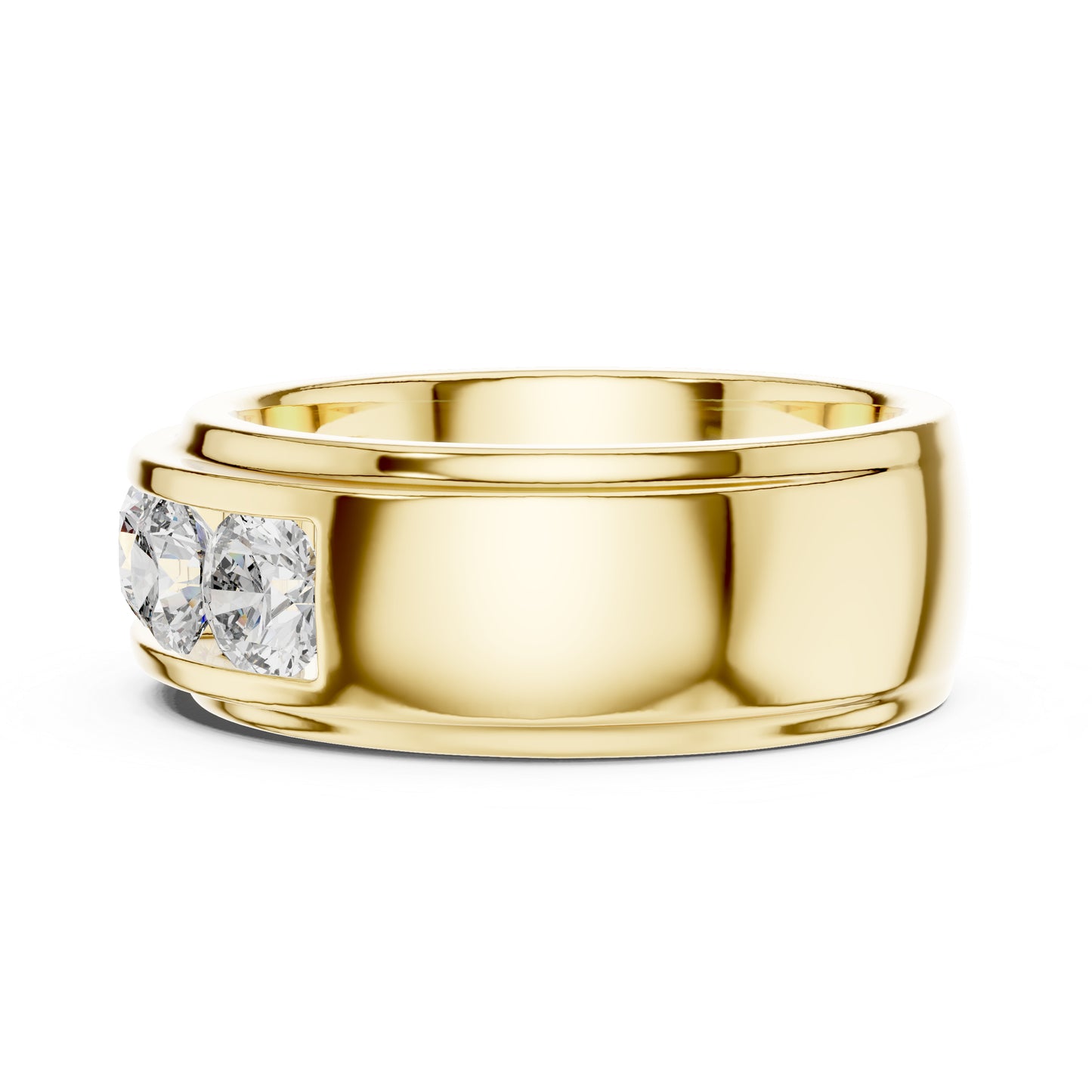 18K White Gold Round Lab-Grown Diamond Ring for Women | Everyday Wear | Pure Carat