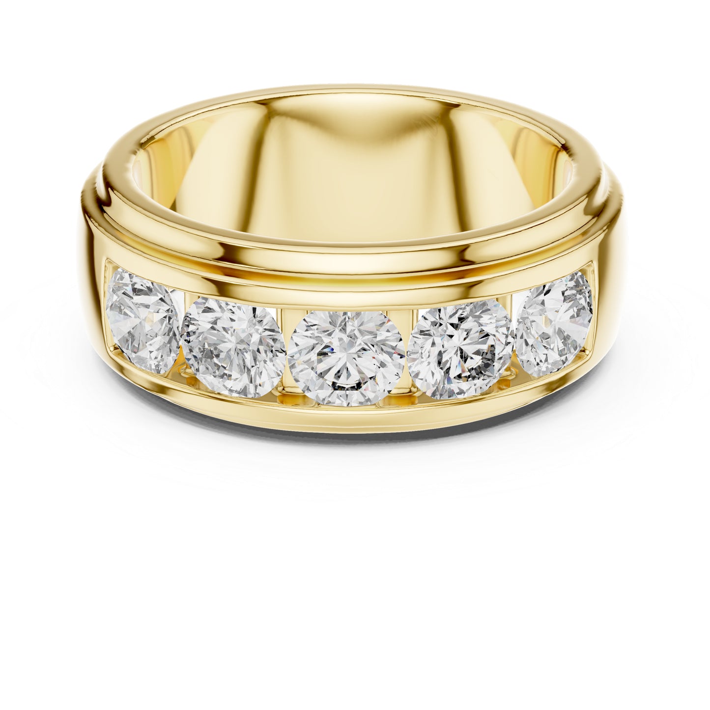 18K White Gold Round Lab-Grown Diamond Ring for Women | Everyday Wear | Pure Carat