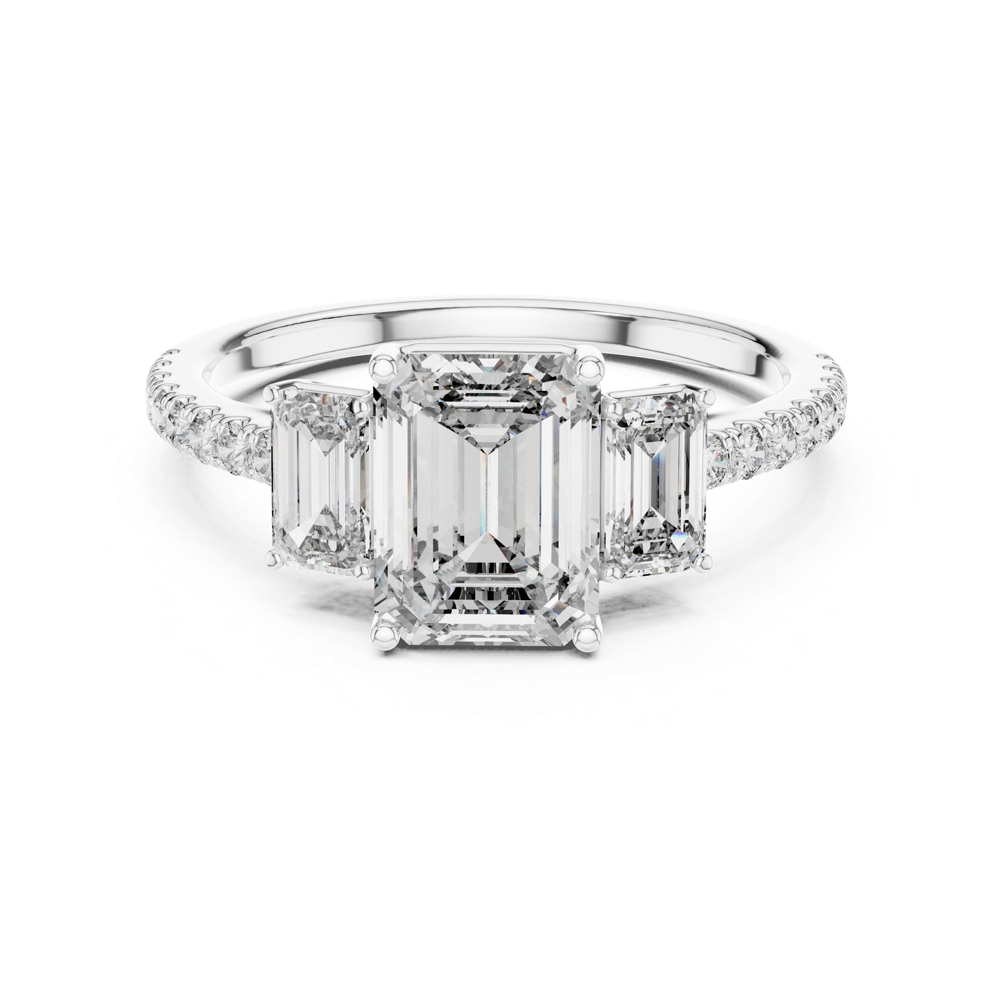 14K Rose Gold Round Cut Diamond Drop Ring for Women | Engagement Jewellery | Pure Carat