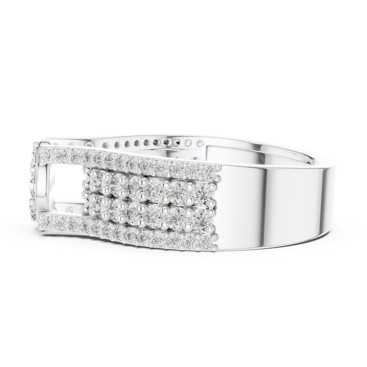 18K Yellow Gold Round Lab-Grown Diamond Ring for Women | Anniversary Gift | Pure Carat