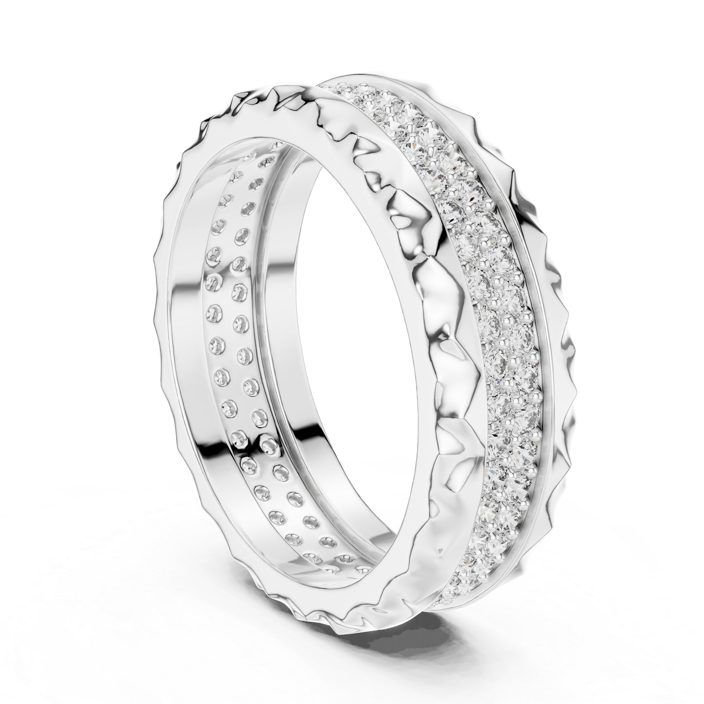14K Yellow Gold Round Lab-Grown Diamond Ring for Women | Office Wear | Pure Carat