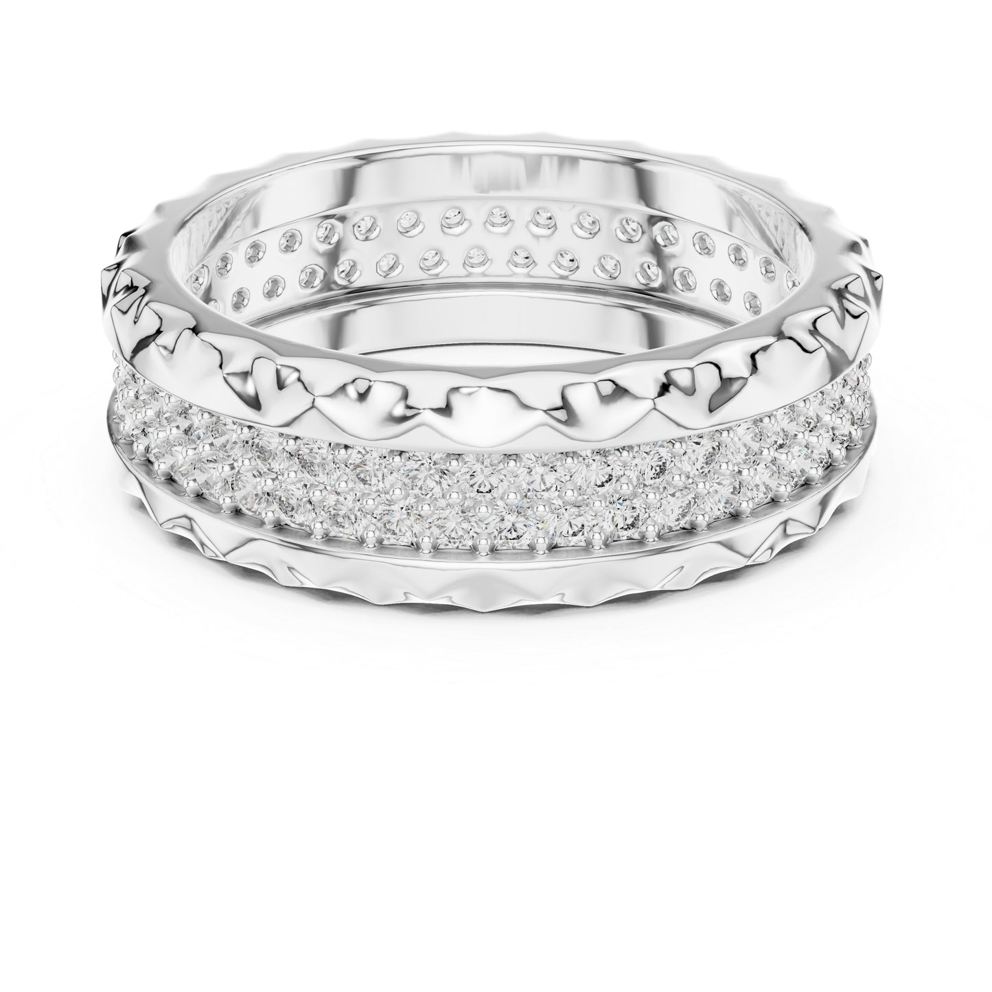 14K Yellow Gold Round Lab-Grown Diamond Ring for Women | Office Wear | Pure Carat